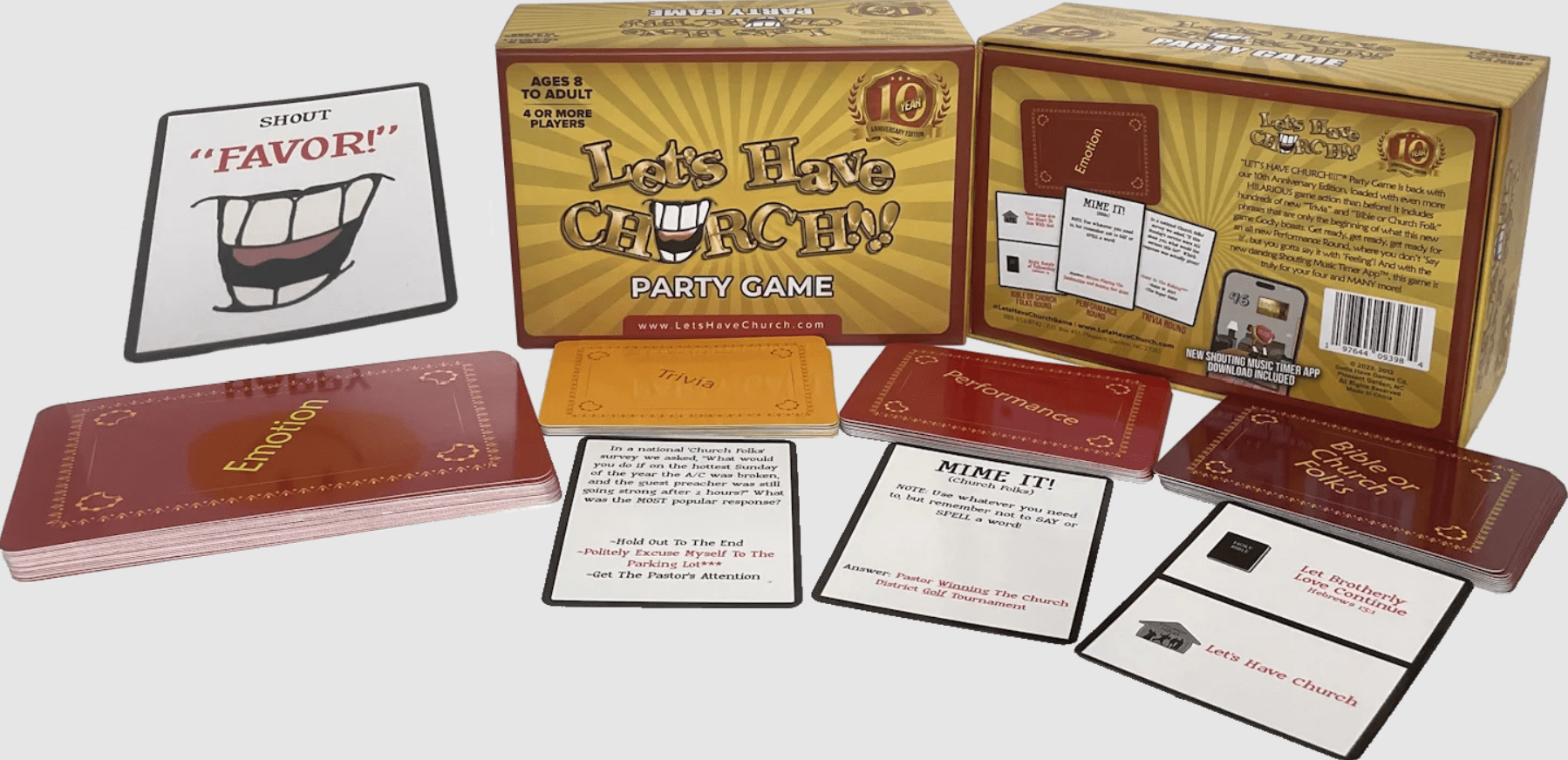 "LET'S HAVE CHURCH!!!" Party Game ~ Singing, Dancing, Miming, Shouting Family Fun