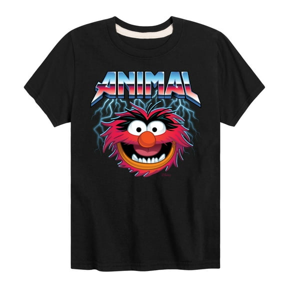 Muppets - Animal Rock - Toddler And Youth Short Sleeve Graphic T-Shirt