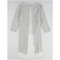 thumbnail image 2 of bar III Womens Chiffon-Trim Tunic Blouse, Grey, X-Small, 2 of 2