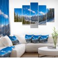 thumbnail image 1 of Austrian Alps Seen From Ski Slope - Landscape Canvas Art Print, 1 of 3