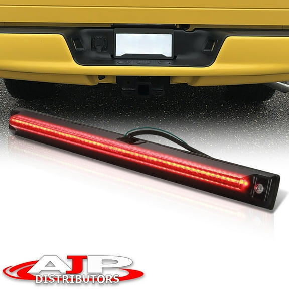 For 2006-2014 Dodge RAM 2500 3500 Rear Strobe Flash LED Tailgate Brake Stop Running Strip Light Bar (Smoked Lens) - Lightbar 07 08 09 10 11 12 13