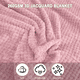 thumbnail image 2 of Cobija, Mantas Decorativas Tamaño Individual con Diseño de Ondas de Waffle, Cobija de Cama Súper Suave y Esponjosa 260GSM, Lujosa, Ligera y Transpirable para Sofá, Silla, Ideal para Regalo, Viaje, Ro, 2 of 7