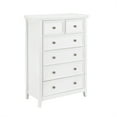 thumbnail image 6 of Aukfa 6 Drawer Tall Dresser Chest of Drawers Storage Cabinet for Bedroom Living Room,White, 6 of 8