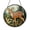 Acrylic 3.5 Inch, variant on Decorative Glass Deer Window Accent, Nature Inspired Hanging Light Catcher Art for Interior Window Decoration
