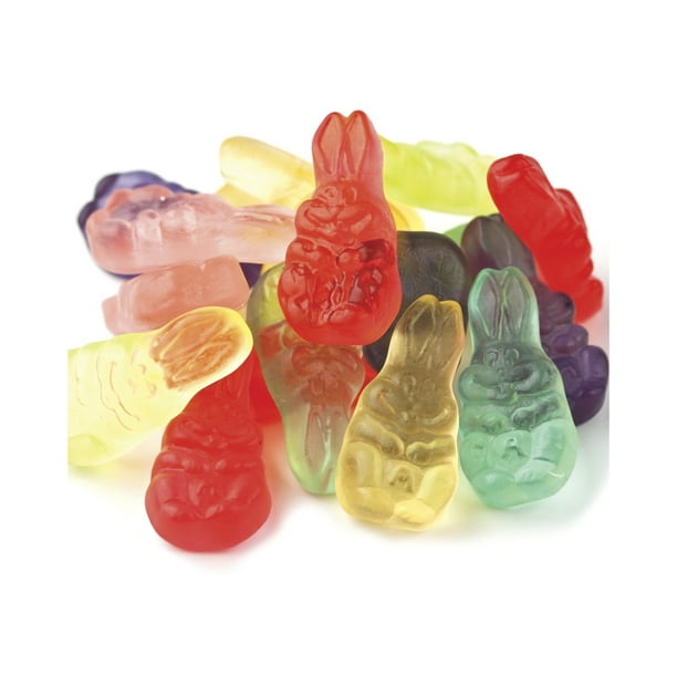 Gummi Bunnies Assorted Fruit Flavors bulk gummy candy 1 pound