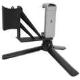 thumbnail image 1 of Mini Tripod, Anodized Housing Aluminum Alloy Cell Phone Tripod Mount Cold Shoe Interface  For Camera For Mobile Phone Silver, 1 of 8