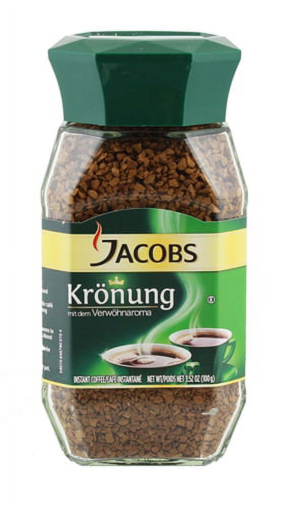 Jacobs Cronat Gold Deliciously Mild Instant Coffee – 100g (3.5oz) Jar, Made In Germany