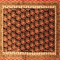 thumbnail image 1 of Ahgly Company Indoor Square Persian Orange Traditional Area Rugs, 6' Square, 1 of 1
