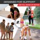 thumbnail image 5 of Rodillera de la marca sueca Sleeve Stars para el tendón rotuliano, eficaz para mujeres y hombres, ideal para jóvenes y niños. Rodillera Osgood Schlatter con 3 longitudes ajustables, para 30-60 cm (ind, 5 of 5
