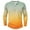 Yellow, variant on Dagegui Tie Dye Long Sleeve Shirt for Men Big and Tall Crewneck Button T-Shirts Fall Henley Gradient Color Tees Casual Hawaiian Travel Shirts Yellow S