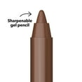 thumbnail image 4 of Hard Candy Party Lines Gel Eyeliner, Pencil Liner, 12HR Waterline Safe, Dark Chocolate, Matte Brown, 4 of 8