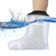 thumbnail image 3 of Waterproof Cast Cover Leg For Adult Ankle Shower Bath Watertight Foot Protector Wounds For Swimming Very Good, 3 of 5