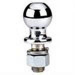 REESE TOWPOWER 74294 Hitch Ball, 2-5/16 in Dia Ball, 1-1/4 in Dia Shank, 12,000 lb Gross Towing, Steel