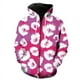 thumbnail image 3 of Nueva sudadera con capucha con cremallera y estampado de leopardo en 3D para hombres y niños, sudaderas con textura de piel de animal estilo Harajuku, sudaderas geniales de calle de manga larga de gra, 3 of 5