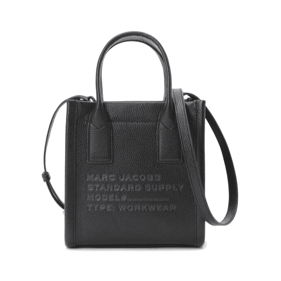Marc Jacobs Standard Supply Small Pebble Leather Tote Bag Black 4P4HCR012H01