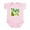 Petal Pink, variant on CafePress - Guac On Infant Bodysuit - Baby Light Bodysuit, Size Newborn - 24 Months