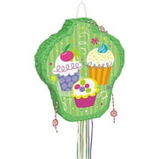 Cupcake Pinata, Pull String, 20 x 18in