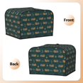 thumbnail image 3 of Haiem Machine Print Toaster Covers 4 Slice Wide Slot,Bread Dust Cover & Fingerprint Protection,Bread Machine Cover,Appliance Covers, 3 of 7