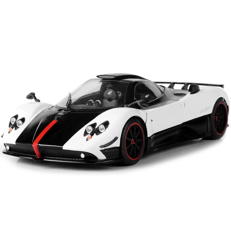 Pagani Zonda 1/18 スケールモデル Amazon.com: Pagani Zonda 5 Cinque White and Black 1/18
