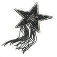 thumbnail image 1 of Parches de borlas de diamantes de imitación con diseño de estrella adhesivos de plástico para ropa, bolsos, apliques n.° 4, 1 of 9
