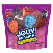 Jolly Rancher Gummies Very Berry Assorted Fruit Flavored Candy, Resealable Bag ,1PACK