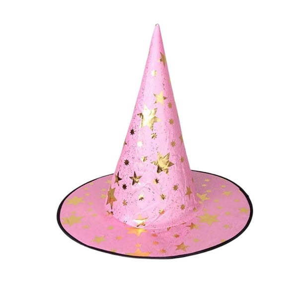 Clearance! Halloween Home Decor! Halloween Hat Decoration Props Female Witch Adult Witch Headdress Dress Up Children's Holiday Hat Buy 2 Get 3