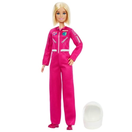 Barbie Careers Astronaut Doll & Accessory, Fashion Doll Wearing Removable Spacesuit with Helmet