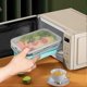 thumbnail image 5 of 4 Pcs Silicone Food Containers Lunch Storage Box Set Bento Box Bpa Free Microwave Safe Dishwasher, 5 of 5
