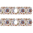 thumbnail image 2 of Coolnut Truck Pumpkins Autumn Leaves 2PCS Kitchen Faucet Mat Bathroom Faucet Mat Sink Microfiber Cloth Faucet Splash Catcher Faucet Mat Dish Drying Mat Sink Mat for Kitchen Sink 30x5in, 2 of 7