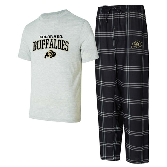 Men's Concepts Sport Colorado Buffaloes Top & Pants Sleep Set