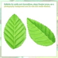 thumbnail image 3 of Uxcell Green Artificial Leaves, 200 Pack Fake Leaves Fabric Faux Leaf for DIY Home Wedding, Style 2, 3 of 8