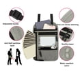thumbnail image 4 of Cartera Del Tenedor Del Pasaporte Del Cuello Del Viaje, Diseño Colgante De La Cartera Del Cuello De Las Diversas Funciones De Los Bolsillos Múltiples Para El Trabajo, 4 of 7