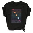 thumbnail image 2 of Puntoco Summer Ladies Casual de manga corta tops Ladies Daily Print Pullover T-Shirt Puntoco Puntoco-1301, 2 of 4