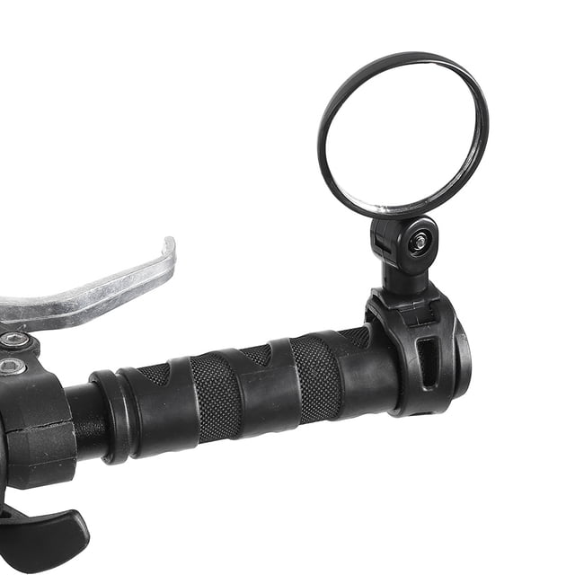 Khall Flexible Angle Rotatable Bike Bicycle Handlebar Rearview Mirror Accessory,Flexible Bike Mirror,Bicycle Mirror