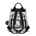 thumbnail image 2 of FORMRS Women's Travel Backpack Purse Anti-Theft Hidden Pockets Casual Shoulder Bag, Cute Puffin, 2 of 7