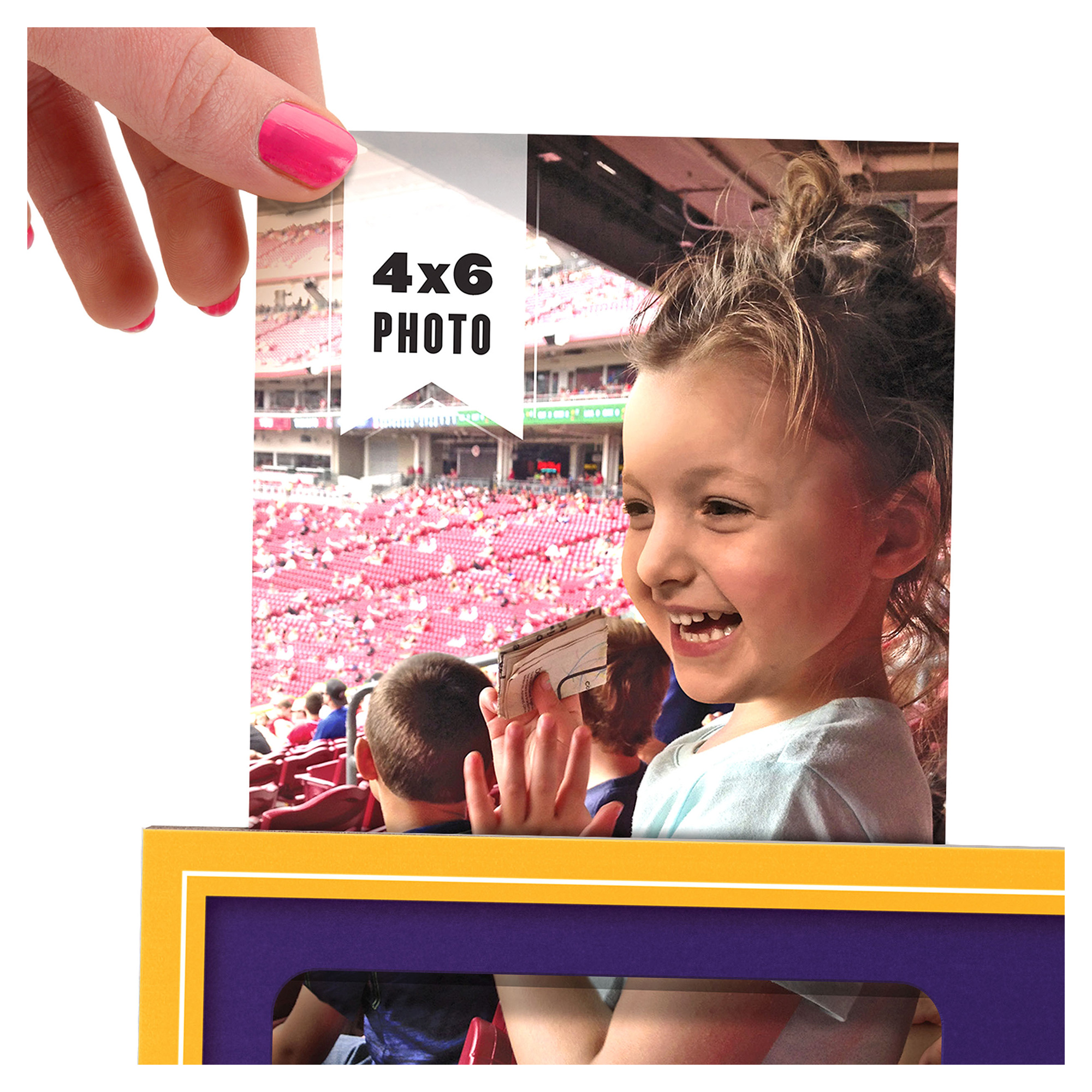 IDNA Minnesota Vikings 3D Logo Series Picture Frame