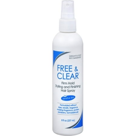 Free & Clear Styling & Finishing Hair Spray Firm Hold 8 (The Best Finishing Spray)