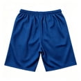 thumbnail image 6 of JSheng Mens Mesh Athletic Shorts Quick Dry Running Basketball Shorts with Zipper Pockets and Drawstring Waist for Gym Workout A-Navy S, 6 of 6
