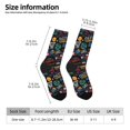thumbnail image 2 of Vsdgher Basketball Crew Socks for Men & Women, Breathable Casual Athletic Ankle Socks, 2 of 6