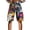 Multicolor 1, variant on kaondbfi Women's Summer High Waisted Shorts Knee Length Fashionable and Casual Style with Pockets Lightweight and Breathable