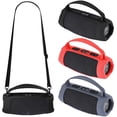 thumbnail image 2 of Silicone Case Cover for JBL Charge 5 Portable Bluetooth Speaker Protective Sleeve Skin Travel Carrying Case Replacement with Shoulder Strap Wireless Speaker Accessories, 2 of 8