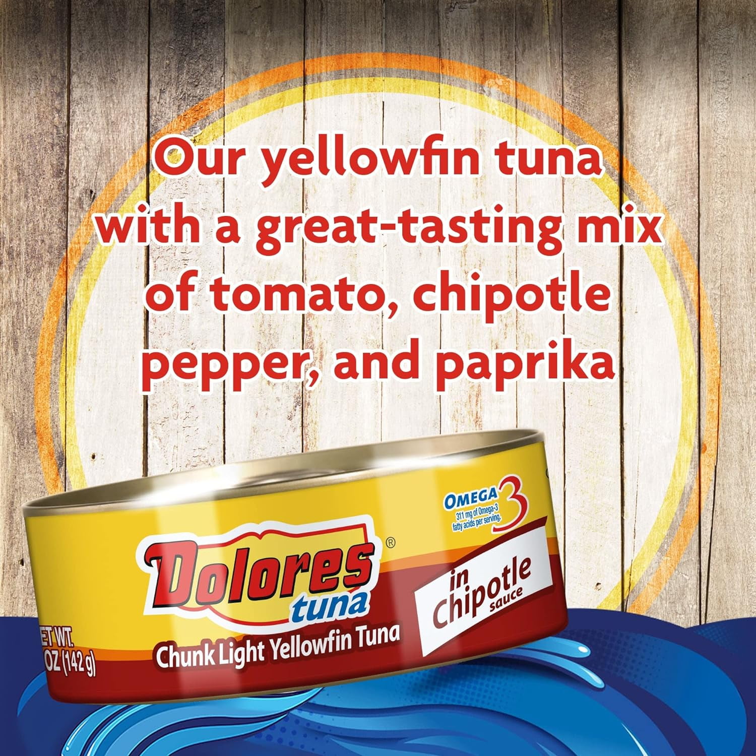 DOLORES, TUNA YELLOWFIN IN CHPLT S, 5 OZ, (Pack of 24)