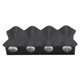 thumbnail image 5 of Aplique de pared LED de aluminio de 8 W para exteriores, para pasillos, corredores y patios, luz blanca cálida de 3000 K, resistente al agua IP65 de 85-265 V, 5 of 8
