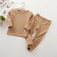 thumbnail image 1 of Pijamas navideños para niños y niñas, ropa de dormir de algodón, conjunto de 2 piezas para el hogar, Otoño e Invierno, 1 of 4