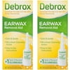 Debrox Earwax Removal Aid Drops, 2 Count