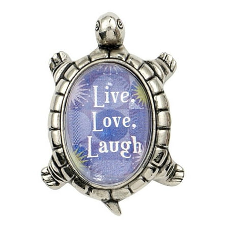 - Live Love Laugh - Lucky Turtle Figurine by Ganz