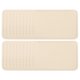 thumbnail image 1 of Parche de cuero sintético en blanco Uxcell, parches rectangulares de cuero sintético para sombreros con adhesivo para plancha, grabable rústico para reparación de tela DIY, blanco, 1 of 6