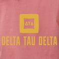 thumbnail image 3 of CafePress - Delta Tau Delta Gold Stacked Signature T Shirt - Womens Comfort Colors® Shirt, 3 of 4