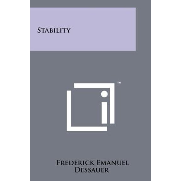 Stability Paperback
