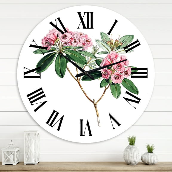 Designart 1 in Quartz Traditional Wall Clock